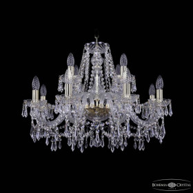 Подвесная люстра Bohemia Ivele Crystal 1403 1403/8+4/240 G
