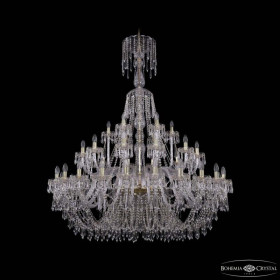 Подвесная люстра Bohemia Ivele Crystal 1403 1403/24+12+6/530/XL-170 G