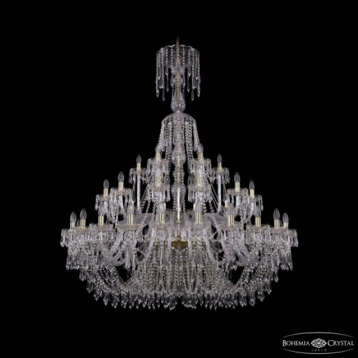 Подвесная люстра Bohemia Ivele Crystal 1403 1403/24+12+6/530/XL-170 G