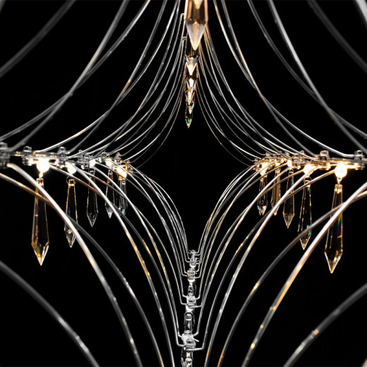 Подвесная люстра ILLUMICO IL0707 IL0707-1200HX-34 Ether