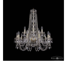 Подвесная люстра Bohemia Ivele Crystal 1402 1402/10+5/240/h-75 G