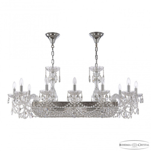Подвесная люстра Bohemia Ivele Crystal 1453 1453/12/195/800 Ni