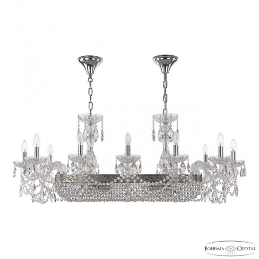 Подвесная люстра Bohemia Ivele Crystal 1453 1453/12/195/800 Ni