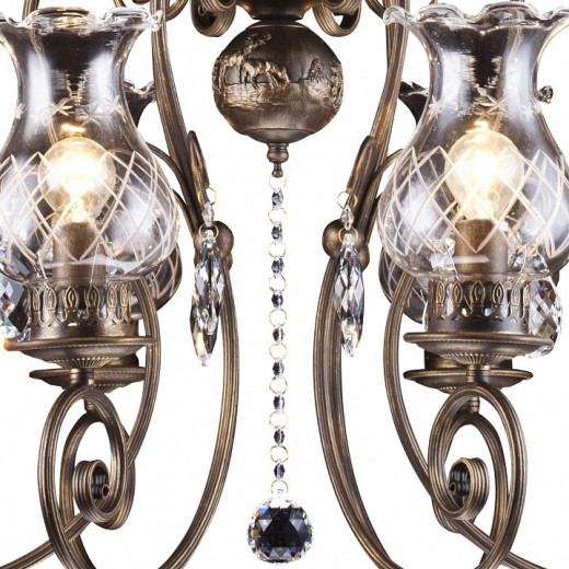 Подвесная люстра Arte Lamp Palermo A2053LM-6BR
