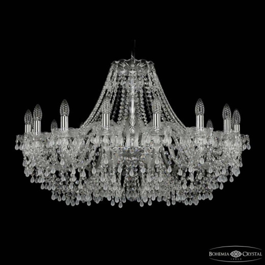 Подвесная люстра Bohemia Ivele Crystal 1410 1410/16/360 Ni V0300