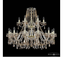 Подвесная люстра Bohemia Ivele Crystal 1403 1403/12+6/360/2d G R721