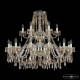 Подвесная люстра Bohemia Ivele Crystal 1403 1403/12+6/360/2d G R721
