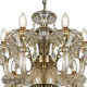 Подвесная люстра iLamp Asia 61079-8+4 BR