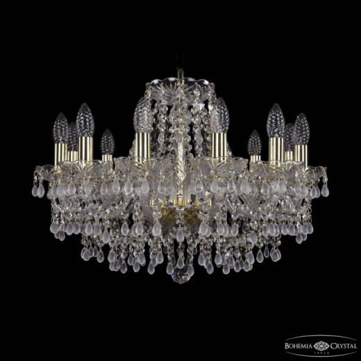 Подвесная люстра Bohemia Ivele Crystal 1410 1410/12/195 G V0300