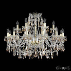 Подвесная люстра Bohemia Ivele Crystal 1403 1403/12+6/300 G K721