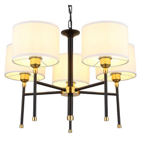 Подвесная люстра Arte Lamp Jamie A4090LM-5BK