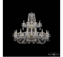 Подвесная люстра Bohemia Ivele Crystal 1402 1402/16+8/400/2d G