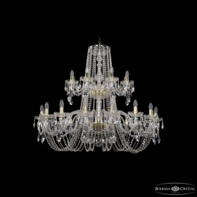 Подвесная люстра Bohemia Ivele Crystal 1402 1402/16+8/400/2d G