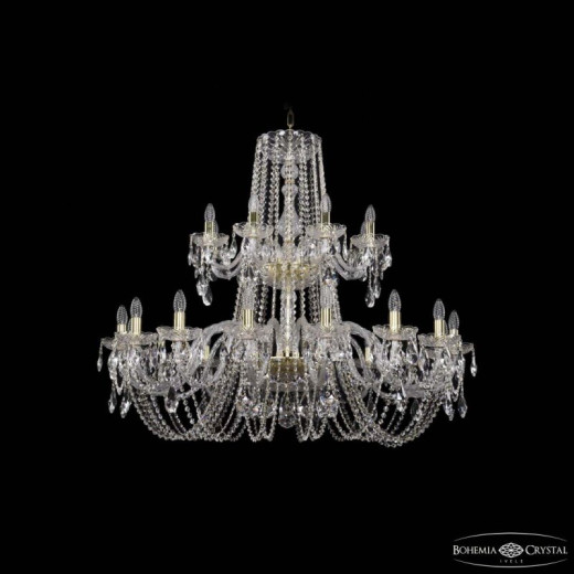 Подвесная люстра Bohemia Ivele Crystal 1402 1402/16+8/400/2d G