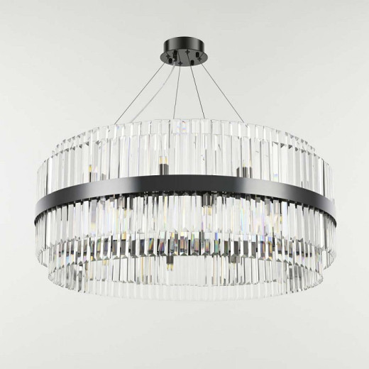 Подвесная люстра Arte Milano Белладжо 440110.840.24.G9.C1 BK