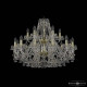 Подвесная люстра Bohemia Ivele Crystal 1409 1409/12+6/300/2d G