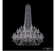 Подвесная люстра Bohemia Ivele Crystal 1402 1402/24+12+6/460/h-176/2d Ni