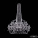 Подвесная люстра Bohemia Ivele Crystal 1402 1402/24+12+6/460/h-176/2d Ni