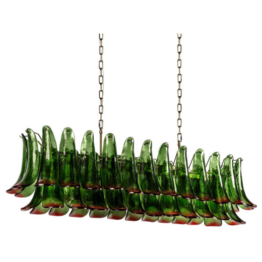 Подвесная люстра Loft it Lilou 10600/1200R Green red