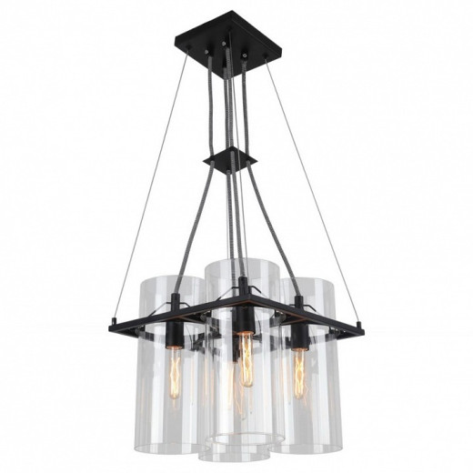 Подвесная люстра Arte Lamp Piatto A8586SP-4BK