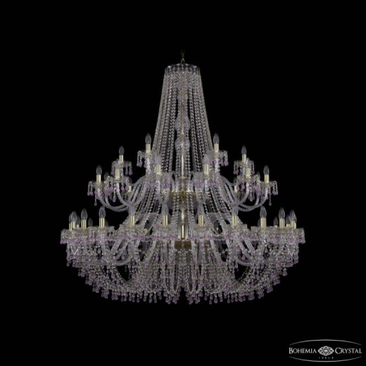 Подвесная люстра Bohemia Ivele Crystal 1410 1410/24+12+6/530/2d G V7010
