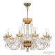Подвесная люстра Bohemia Ivele Crystal 5402 5402/10/300 G Amber/M-1H