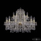Подвесная люстра Bohemia Ivele Crystal 1403 1403/12+6/240 G