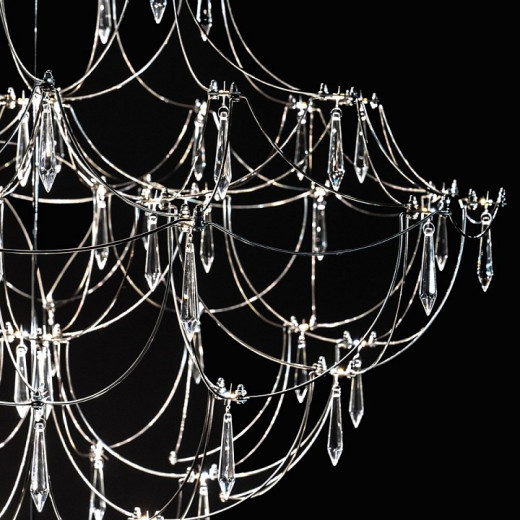 Подвесная люстра O-LUCE Alla Crystal 1095311-0