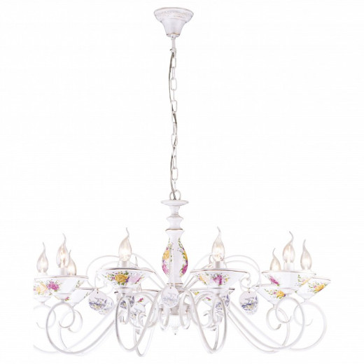 Подвесная люстра Arte Lamp Fiorato A2061LM-10WG