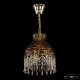Подвесная люстра Bohemia Ivele Crystal 5478 5478/22 G Amber/M-1F Drops K721
