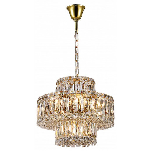 Подвесная люстра Newport 8450 8458+3/C gold