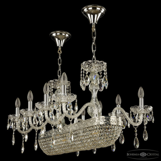Подвесная люстра Bohemia Ivele Crystal 1452 1452/8/195/800 Ni