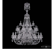 Подвесная люстра Bohemia Ivele Crystal 1402 1402/20+10+5/400/XL-158/3d Ni