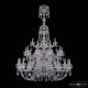 Подвесная люстра Bohemia Ivele Crystal 1402 1402/20+10+5/400/XL-158/3d Ni
