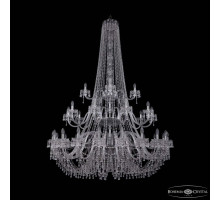 Подвесная люстра Bohemia Ivele Crystal 1410 1410/20+10+5/530/h-200/3d Ni V0300
