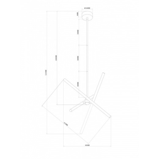 Подвесная люстра Freya Artwork FR6069PL-L65B