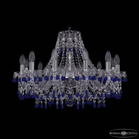 Подвесная люстра Bohemia Ivele Crystal 1410 1410/12/240 Ni V3001