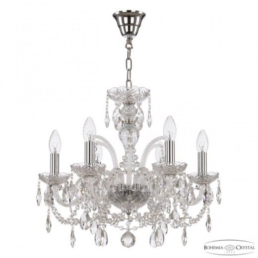 Подвесная люстра Bohemia Ivele Crystal 105 105/6/165 Ni