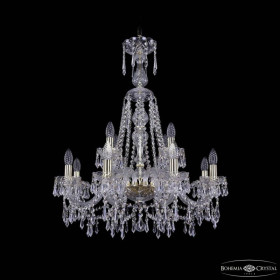 Подвесная люстра Bohemia Ivele Crystal 1403 1403/8+4/240/XL-80 G