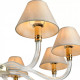 Подвесная люстра iLamp Amber YT2043-8 GD+Cear