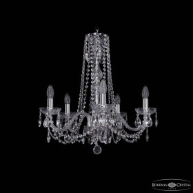 Подвесная люстра Bohemia Ivele Crystal 1402 1402/5/195/h-58 Ni