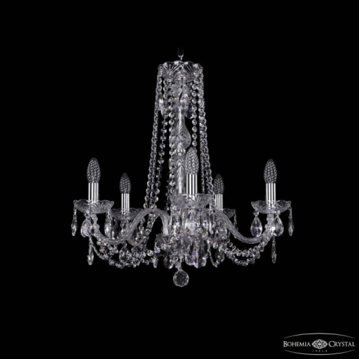 Подвесная люстра Bohemia Ivele Crystal 1402 1402/5/195/h-58 Ni