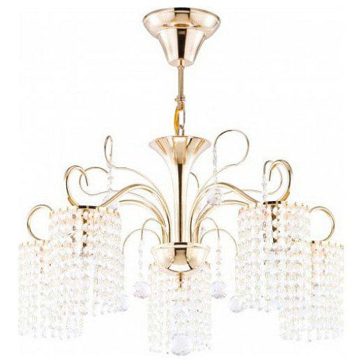 Подвесная люстра Freya Leona FR1127-PL-05-G