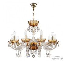 Подвесная люстра Bohemia Ivele Crystal 5417 5417/10/240 G Amber/M-1H