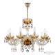 Подвесная люстра Bohemia Ivele Crystal 5417 5417/10/240 G Amber/M-1H
