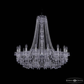 Подвесная люстра Bohemia Ivele Crystal 1410 1410/16/360/h-95 Ni V0300