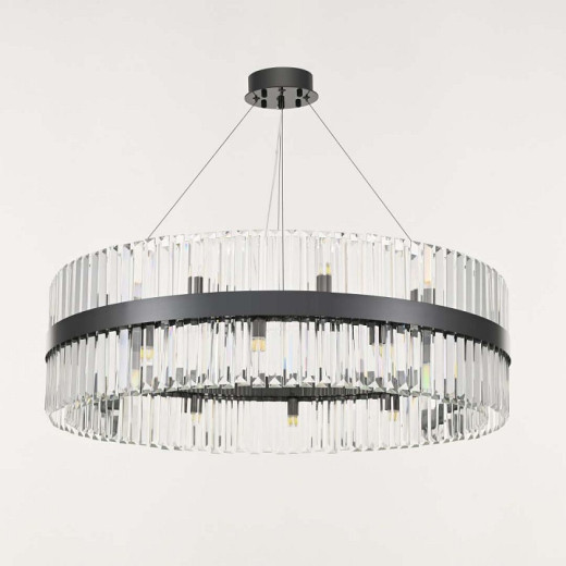 Подвесная люстра Arte Milano Белладжо 440110.840.24.G9.B1 BK