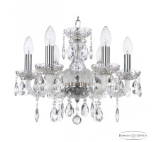 Подвесная люстра Bohemia Ivele Crystal 117 117/6/141 Ni