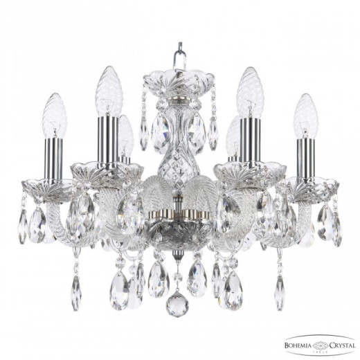 Подвесная люстра Bohemia Ivele Crystal 117 117/6/141 Ni