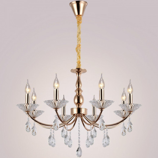 Подвесная люстра ILLUMICO  IL1242-8PPA-29 GD